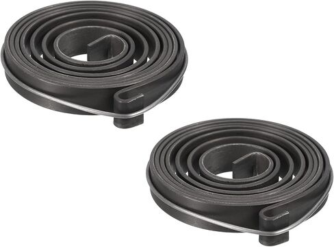 uxcell Drill Press Spring Drill Press Quill Feed Return Coil Spring Assembly Spring Steel Chemical Blackening Finish 1540mm Expand Long 58 x 10 x 1.6mm 4 Pcs in Saudi Arabia
