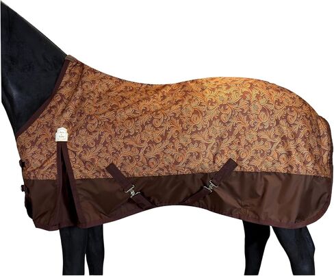 BARN & STABLE 600D Horse Turnout Blankets Sheet for Horse Waterproof 3000 and Breathable 3000 Turnout Rain Sheet Blanket No Fill with Leg Straps in Kuwait