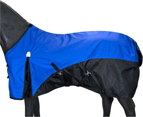 BARN & STABLE 600D Horse Turnout Blankets Sheet for Horse Waterproof 3000 and Breathable 3000 Turnout Rain Sheet Blanket No Fill with Leg Straps in Kuwait