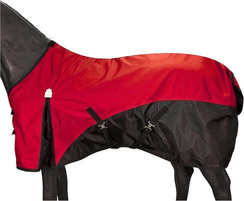 BARN & STABLE 600D Horse Turnout Blankets Sheet for Horse Waterproof 3000 and Breathable 3000 Turnout Rain Sheet Blanket No Fill with Leg Straps in Kuwait