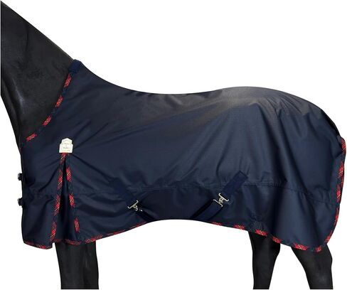 BARN & STABLE 600D Horse Turnout Blankets Sheet for Horse Waterproof 3000 and Breathable 3000 Turnout Rain Sheet Blanket No Fill with Leg Straps in Kuwait