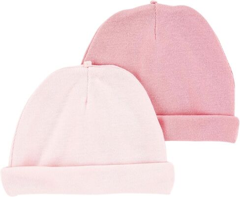 Carter's Preemie Baby Girls' 2 Pack Pink Caps, Up to 5 Pounds in Saudi Arabia