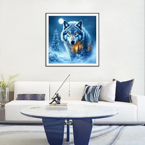 FHBUBPUP Diamond Painting Kits for Adults, Car Diamond Art Kits for Beginners, 5D DIY Full Drill Landscape Gem Art, Paint with Diamond Beads Craft Home Wall Decor 12x12 inch in Saudi Arabia
