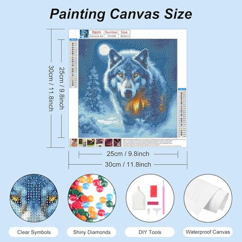 FHBUBPUP Diamond Painting Kits for Adults, Car Diamond Art Kits for Beginners, 5D DIY Full Drill Landscape Gem Art, Paint with Diamond Beads Craft Home Wall Decor 12x12 inch in Saudi Arabia