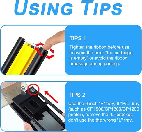 LCL متوافق مع Canon Selphy CP1500 CP1300 CP1000 CP1200 CP910 حبر ورق الصور مجموعة KP108 3 خرطوشة حبر ملونة و 108 ورقة 4 × 6 صور استبدال Canon Selphy KP-108in CP810 CP800 PRINTERS in Kuwait