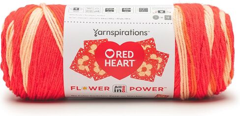 Red Heart All-in-One Flower Power Yarn in Kuwait