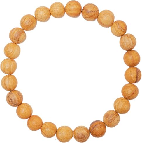 Luna Sundara Palo Santo and Huayruro Charm Bracelet Handmade in Peru Highly Aromatic and Spiritually Cleansing in Kuwait