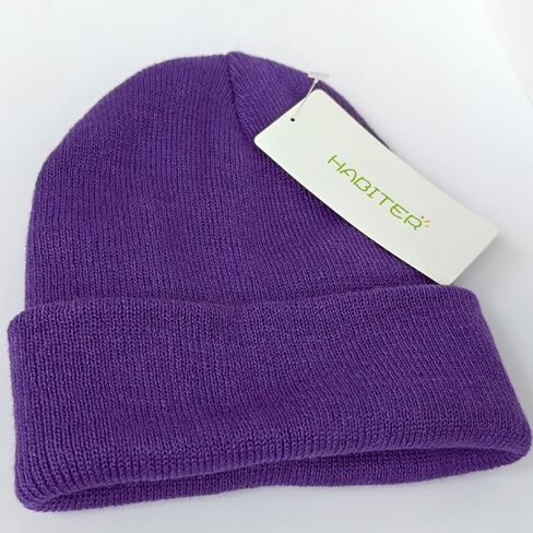 قبعات HABITER Slouchy Beanies للرجال والنساء قبعات شتوية متماسكة على شكل جمجمة in Kuwait