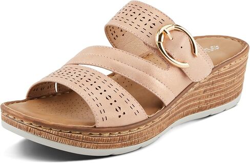 صندل SHARONDA النسائي من PATRIZIA ذو كعب عريض غير متماثل in Kuwait