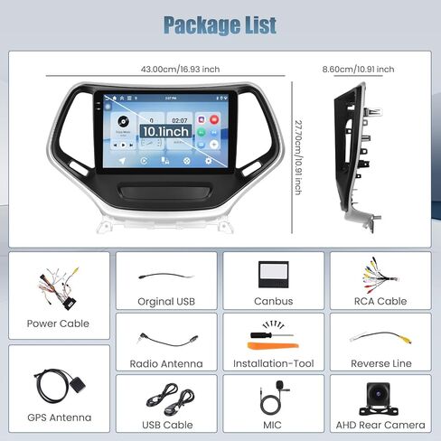 Roinvou 2+64G Android 9 "Radio Touchscreen For Fored Fusion Mondeo 2013 2014 2015 2015 2017 2018 مع Carplay Wirroid Auto WiFi Bluetooth GPS Navigation FM RDS in Saudi Arabia