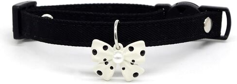 HOWWFALY Cat Collar Bow Soft & Comfy Detachable and Adjustable Cute Stylish Cartoon Bowtie Decorate Necklace for Small Pets Cats Dogs Kitten Puppy in Kuwait