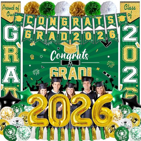 Ouddy Life Purple and Gold Decorations Class of 2025 ، 61pcs حفلات التخرج لحفلات التخرج تهانينا خلفية بانر باب الشرفة الأرجواني الذهب النجمة بالون للكلية الحرم الجامعي ديكور المدرسة in Saudi Arabia