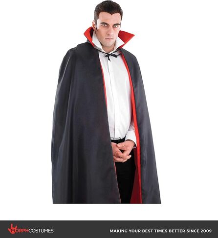 Fun Shack Adult Vampire Cape Women Red And Black Cape Adult Halloween Costumes For Women Mens Unisex Cloak Accessories in Kuwait