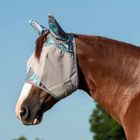 Cashel Crusader Fly Mask, Standard with Ears (Pluma, Yearling) in Kuwait