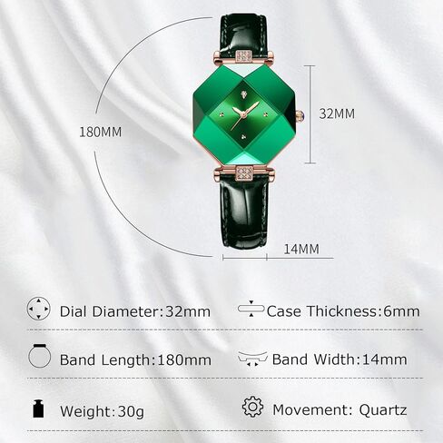 RORIOS Women Watches Analog Quartz Watches with Stainless Steel Strap Rectangular Case Ladies Watches Fashion Rhinestone Wrist Watch for Ladies Girls Women in Saudi Arabia