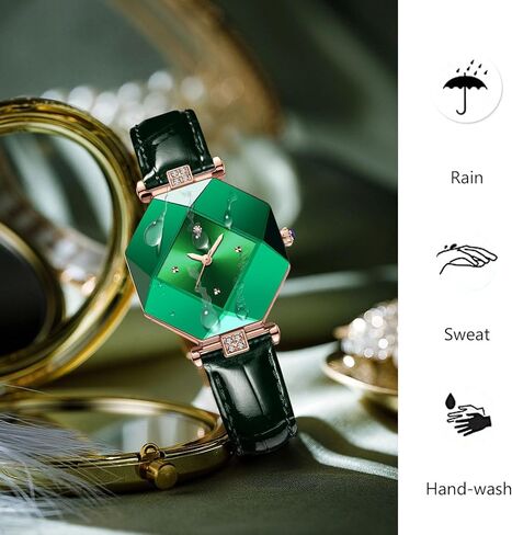 RORIOS Women Watches Analog Quartz Watches with Stainless Steel Strap Rectangular Case Ladies Watches Fashion Rhinestone Wrist Watch for Ladies Girls Women in Saudi Arabia