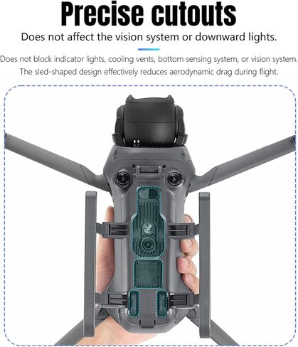 Landing Gear for DJI Air 3, Foldable Extended Kit Landing Leg for DJI Air 3 Fly More Combo Drone Accessories in Kuwait