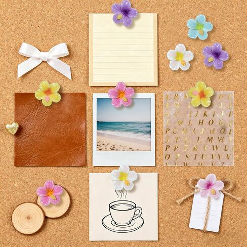 60 PCS زهرة الدبابيس دبابيس لطيفة زخرفة زهرة thumbtacks لون pushpins للنشرة الفول in Kuwait