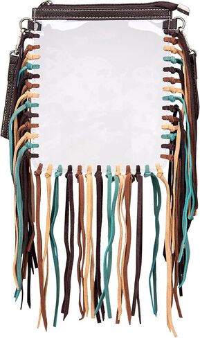 حقيبة كتف شفافة للنساء من مونتانا ويست ويسترن كلير باج معتمدة من مجموعة أزتيك in Kuwait