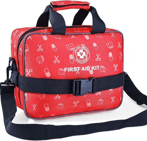 505 Piece Large First Aid Kit - Comprehensive Medical Kit for Home, Car, Travel, Camping, Business, School & Outdoor, HSA/FSA Eligible in Kuwait