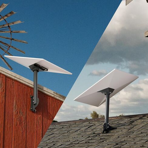 for Starlink Gen 3 Mount Kit Pivot Roof Mount for Starlink Gen 3, Adjustable Pole Mount 16" for V3 Standard Dish Kickstand Roof Wall Mounting, Starlink Accessories in Kuwait