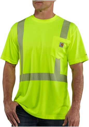 Carhartt Men's High Visibility Force Short Sleeve Class 2 Tee in Saudi Arabia