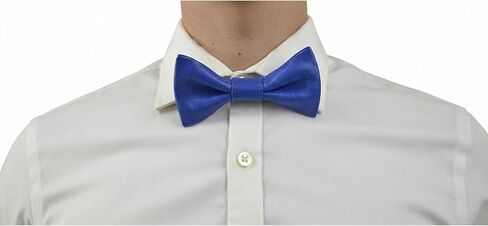 Handmade Genuine Lamb Leather Mens Bowtie Bow Tie For Men- Skinny Solid Casual Business Wear Narrow Leather Slim Bow Tie- Bowties for Party Wedding Gift in Kuwait