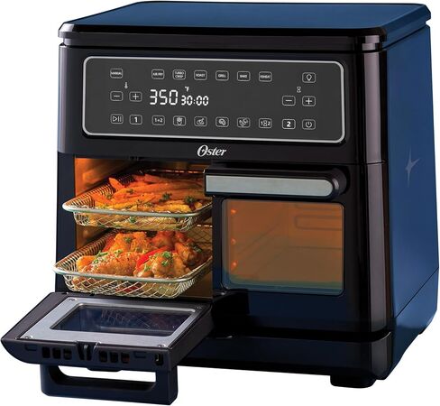 Oster Air Fryer, 6 Quart Digital Air Fryer, Large Air Fryer with Window in Kuwait