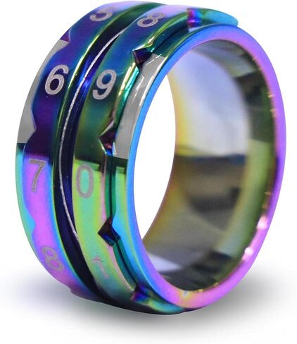 Knitpro K10436 Rainbow Ring Feth Stainlist Steeldbow 21.4mm in Kuwait