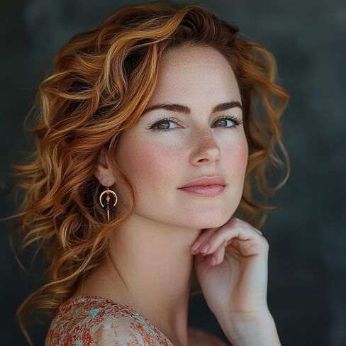 SPUNKYsoul Earring Crescent Horn and Faceted for Women in Kuwait