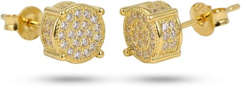 Women Synthetic Diamond Earrings,Women Girls Jewelry, Dating, Festival, Zircon Ear Studs Wedding Gift for Party in Kuwait