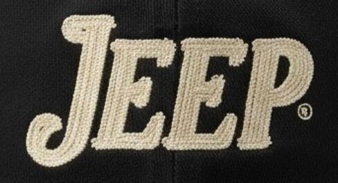 قبعة Jeep Vintage Script بشعار تشينو ثقيل من نسيج التويل مع إبزيم إغلاق قابل للتعديل in Kuwait