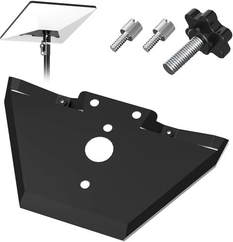 Starlink Mini Tripod Mount, Starlink Adapter with 1/4'' Screw Easy Mounting on Starlink Tripod Stand, Adjustable Height and Tile Angle, Portable Starlink Mounting Kit for Starlink Mini Standard Dish in Kuwait