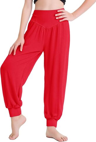 AvaCostume Boy's Baggy Casual Harem Pants Girls Dance Trousers in Kuwait
