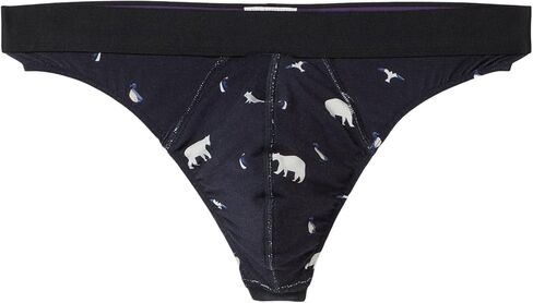 MeUndies Men's Pouch Front Thong Dead Flowers Small in Saudi Arabia