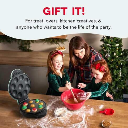 DASH MultiMaker Treat Maker System, Mini Donuts, Waffle Bites, Mini Cupcakes - Cream in Kuwait