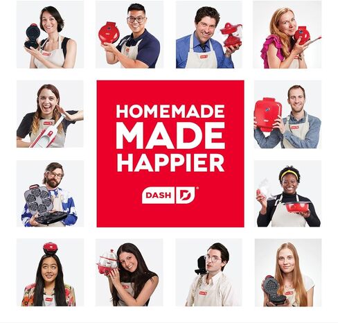 DASH MultiMaker Treat Maker System, Mini Donuts, Waffle Bites, Mini Cupcakes - Cream in Kuwait