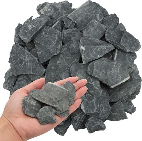 2.5lb Natural Dragon Stones, Aquarium Rocks Decoration Aquascaping Stone Landscaping Model for Fish Tank Decor Terrariums Paludariums Reptile Enclosures Gardens, 2-4 inches in Saudi Arabia