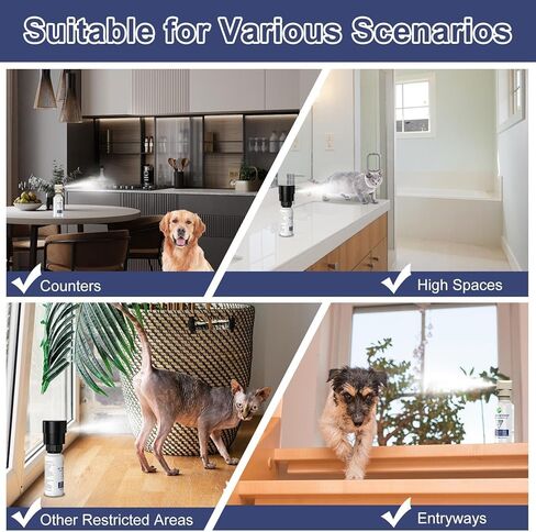 Refill Spray for Pet Safe SSSCAT Spray Pet Deterrent 1 Pack 3.89oz Spray Deterrent Device - Safe Dog & Cat Spray Deterrent System in Kuwait