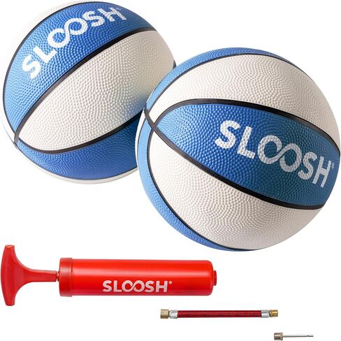 Sloosh 2 Packs 7" Pool Basketballs, Great for Floating Water Basketball Hoops, Swimming Water Toy for Kids and Adults, Pool Games, Pool Party (Blue) in Saudi Arabia