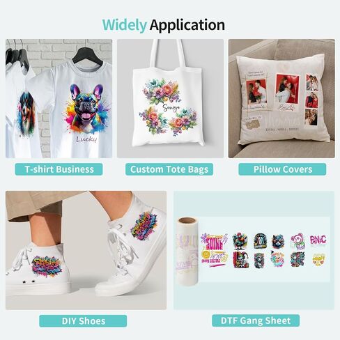 PYD Life DTF Printer A3 Transfer Printing Machine T-Shirt Direct to Film Printer with Epson XP600 Printhead,with White Ink Circulation System, Mixing and Automatic Cleaning System in Kuwait