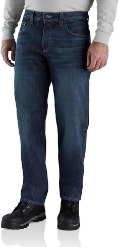 Carhartt Men's Flame-Resistant Rugged Flex Relaxed Fit 5-Pocket Jean in Saudi Arabia