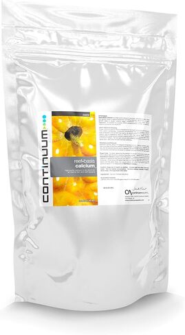 Continuum Aquatics Reef Basis Calcium - Calcium Powder for Marine Fish and Reef Saltwater Aquariums, 800 g (QCALD800) in Saudi Arabia