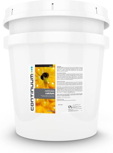 Continuum Aquatics Reef Basis Calcium - Calcium Powder for Marine Fish and Reef Saltwater Aquariums, 800 g (QCALD800) in Saudi Arabia
