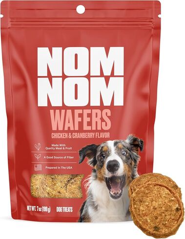 Nom Nom Sweet Potato Chew Treats - Single Ingredient Dog Snacks for Training, Rewards & Mealtime Toppers – No Fillers, Preservatives or Added Ingredients - Prepared in The USA for Dogs in Saudi Arabia