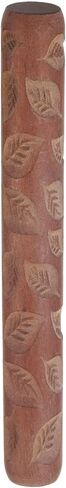 HARFINGTON Wood Clay Roller Pattern Modeling 4.7 Inch Beech Wood Hand Rollers Wooden Pottery Tools Fish Texture Rollers for Clay Baking Playdough DIY in Saudi Arabia