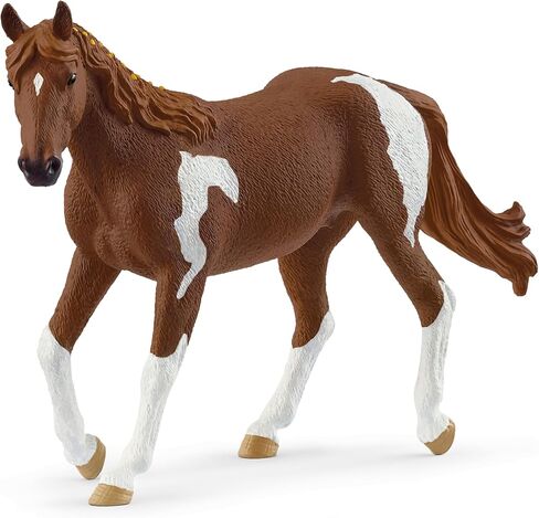 Schleich Horse Club - Paint Horse Gelding - 7" Hand-Painted Collectable, Realistic Toy Horse Figurine for Girls and Boys. Durable, Educational Figure for Fun Imaginative Play. Kids Toys Ages 5+ 14900 in Saudi Arabia
