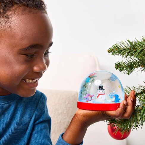 Creativity for Kids Make Your Own Holiday Snow Globes - Christmas Gifts and Crafts for Girls, Create 2 Snow Globes for Kids, Holiday Crafts for Kids Ages 6-8+, Christmas Activities for Kids in Kuwait
