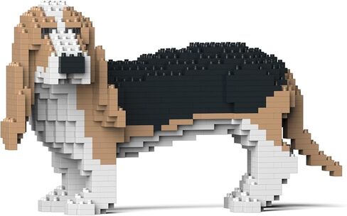 JEKCA Basset Hound 01S-M01 | Plastic Building Blocks | Age 14+ in Kuwait