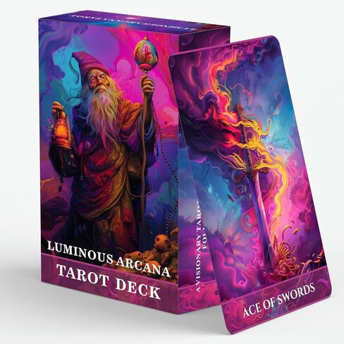 Heartstring Oracle Cards, Twin Flame Love Oracle Cards, Oracle Deck and tarot cards for Beginners, 56 card with a detailed guidebook, emotional growth, reflections, journal prompts, affirmations in Saudi Arabia